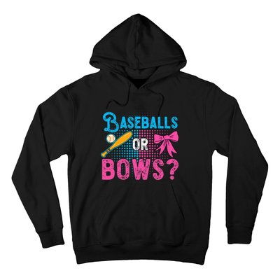 Gender Reveal Baseball Quote for a Baseball Family Hoodie