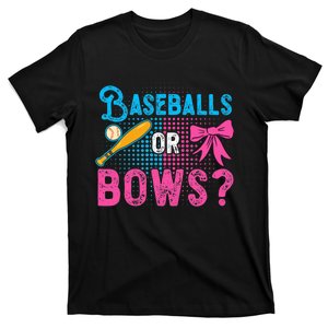 Gender Reveal Baseball Quote for a Baseball Family T-Shirt