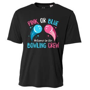 Gender Reveal Bowling Design For A Bowling Lover Cooling Performance Crew T-Shirt