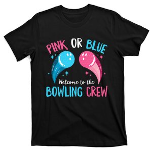 Gender Reveal Bowling Design For A Bowling Lover T-Shirt