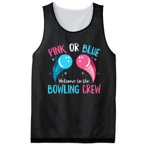 Gender Reveal Bowling Design For A Bowling Lover Mesh Reversible Basketball Jersey Tank