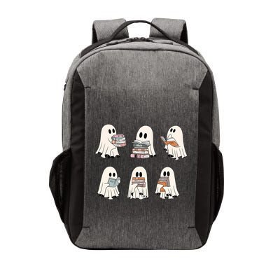 Ghost Reading Books Bookworm Lover Vector Backpack