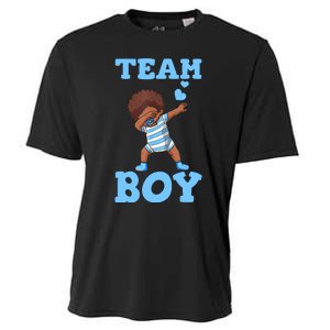 Gender Reveal Baby Shower Team Boy Matching Family Baby Party Cooling Performance Crew T-Shirt