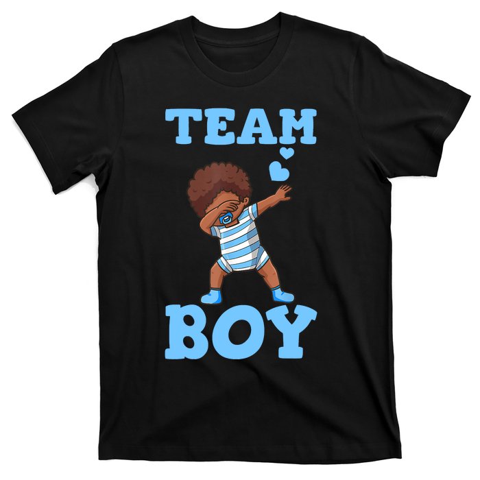 Gender Reveal Baby Shower Team Boy Matching Family Baby Party T-Shirt