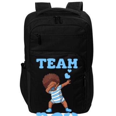 Gender Reveal Baby Shower Team Boy Matching Family Baby Party Impact Tech Backpack