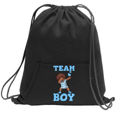 Gender Reveal Baby Shower Team Boy Matching Family Baby Party Sweatshirt Cinch Pack Bag