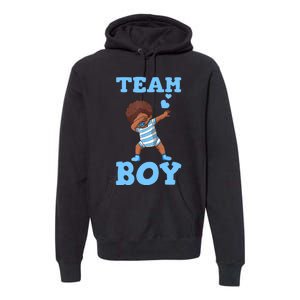 Gender Reveal Baby Shower Team Boy Matching Family Baby Party Premium Hoodie