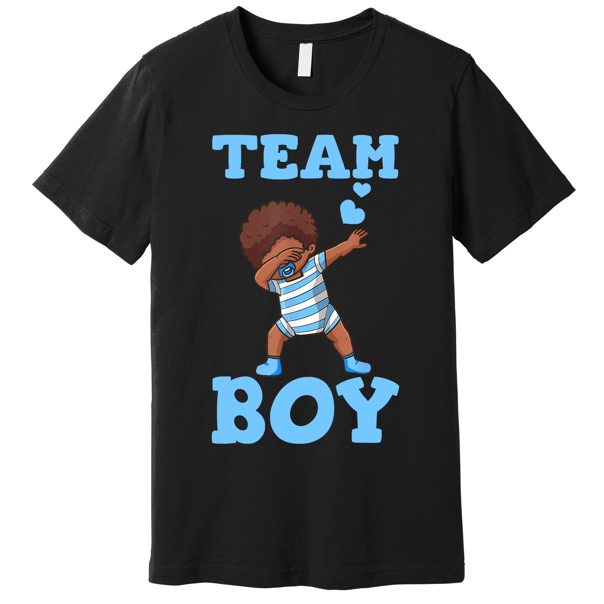 Gender Reveal Baby Shower Team Boy Matching Family Baby Party Premium T-Shirt
