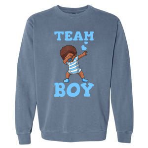 Gender Reveal Baby Shower Team Boy Matching Family Baby Party Garment-Dyed Sweatshirt