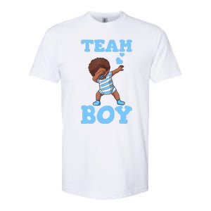 Gender Reveal Baby Shower Team Boy Matching Family Baby Party Softstyle CVC T-Shirt