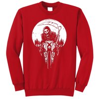 Grim Racer Biker Vest Metal Rock Goth Reaper Motorcycle Death Sweatshirt