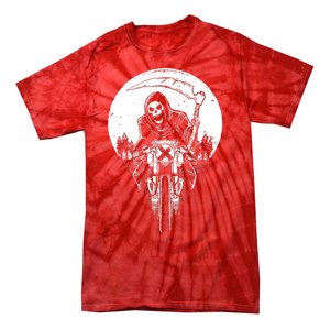 Grim Racer Biker Vest Metal Rock Goth Reaper Motorcycle Death Tie-Dye T-Shirt