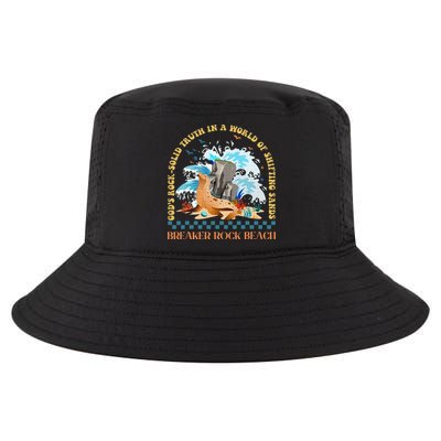 Gods Rocksolid Breaker Rock Beach Vbs 2024 Christian Cool Comfort Performance Bucket Hat