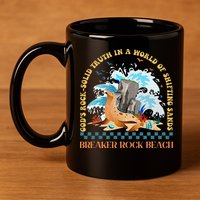 Gods Rocksolid Breaker Rock Beach Vbs 2024 Christian 11oz C Handle Ceramic Mug