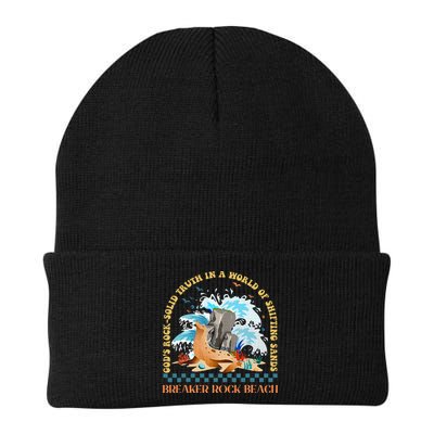 Gods Rocksolid Breaker Rock Beach Vbs 2024 Christian Beanie