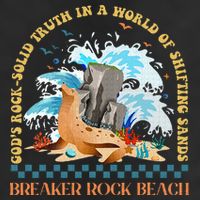 Gods Rocksolid Breaker Rock Beach Vbs 2024 Christian Beanie