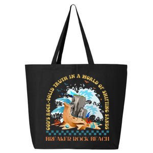 Gods Rocksolid Breaker Rock Beach Vbs 2024 Christian 25L Jumbo Tote