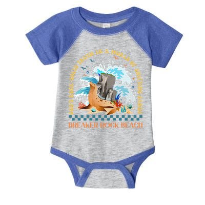 Gods Rocksolid Breaker Rock Beach Vbs 2024 Christian Infant Baby Jersey Bodysuit