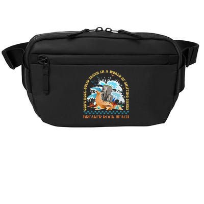 Gods Rocksolid Breaker Rock Beach Vbs 2024 Christian Crossbody Pack