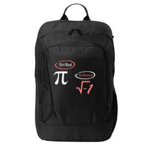 Get Real Be Rational National Pi Day Nerdy Fun Gift City Backpack