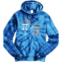 Get Real Be Rational National Pi Day Nerdy Fun Gift Tie Dye Hoodie