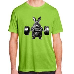 Gym Rabbit Bodybuilder Weight Lifting Rabbit Training Fitness Meaningful Gift Adult ChromaSoft Performance T-Shirt