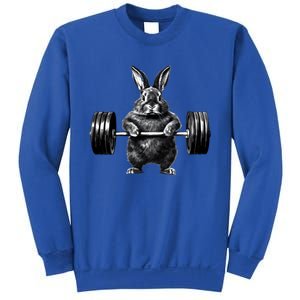 Gym Rabbit Bodybuilder Weight Lifting Rabbit Training Fitness Meaningful Gift Sweatshirt