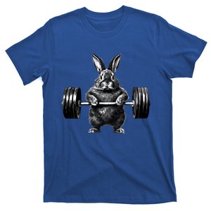 Gym Rabbit Bodybuilder Weight Lifting Rabbit Training Fitness Meaningful Gift T-Shirt