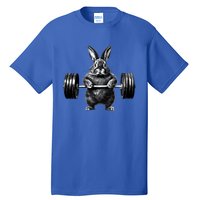 Gym Rabbit Bodybuilder Weight Lifting Rabbit Training Fitness Meaningful Gift Tall T-Shirt