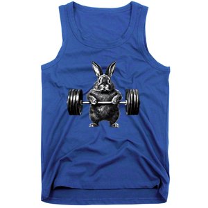 Gym Rabbit Bodybuilder Weight Lifting Rabbit Training Fitness Meaningful Gift Tank Top