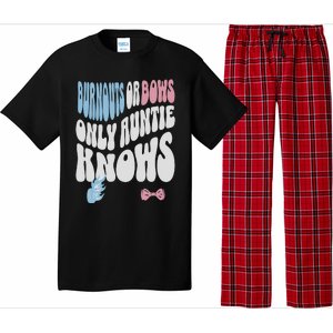 Gender Reveal Burnouts Or Bows New Aunt Pajama Set