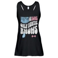 Gender Reveal Burnouts Or Bows New Aunt Ladies Essential Flowy Tank