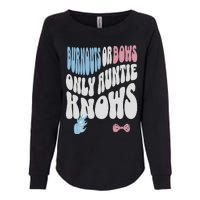 Gender Reveal Burnouts Or Bows New Aunt Womens California Wash Sweatshirt