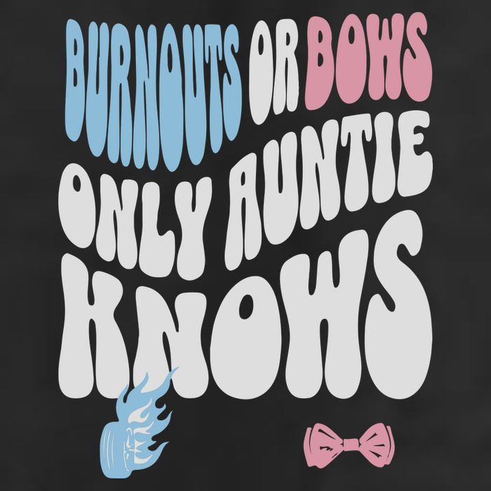 Gender Reveal Burnouts Or Bows New Aunt Hat