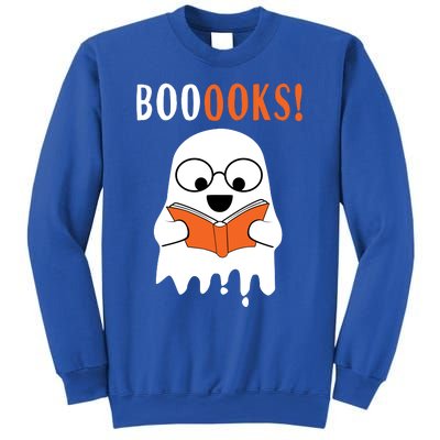 Ghost Reading Books Meaningful Gift Funny Halloween Sweatshirt