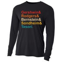 Gershwin& Rodgers& Bernstein& Sondheim& Tesori Retro Cooling Performance Long Sleeve Crew