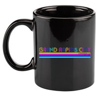 Grand Rapids City Michigan Retro Logo 11oz C Handle Ceramic Mug