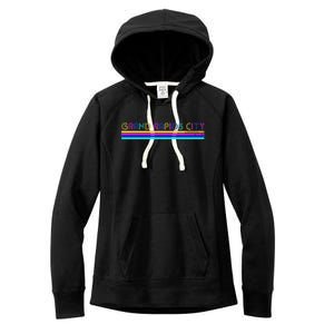 Grand Rapids City Michigan Retro Logo Women's Fleece Hoodie