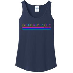 Grand Rapids City Michigan Retro Logo Ladies Essential Tank