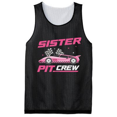 Girl Race Car Birthday Decorations Racing Sister Pit Crew Mesh Reversible Basketball Jersey Tank