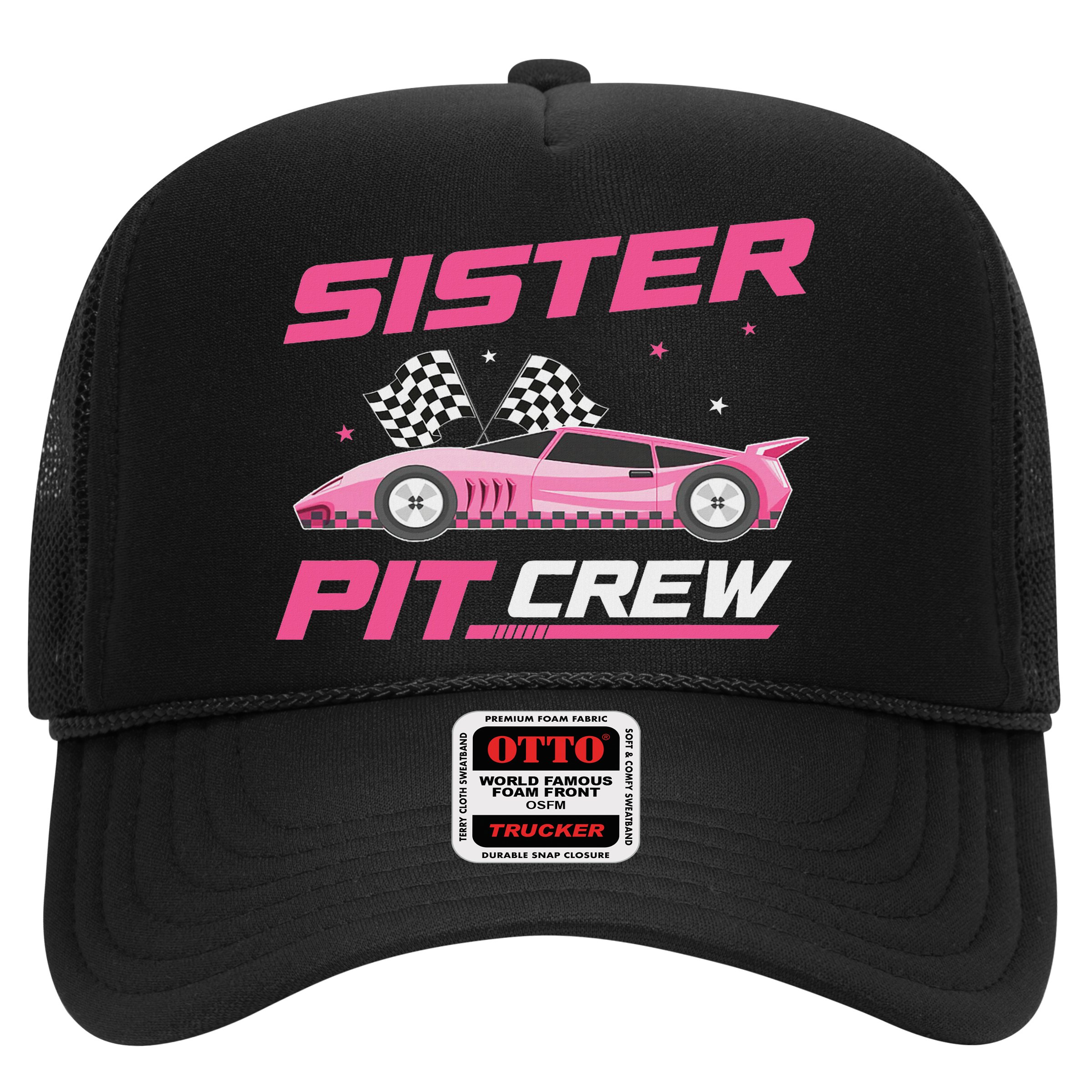 Girl Race Car Birthday Decorations Racing Sister Pit Crew Hat