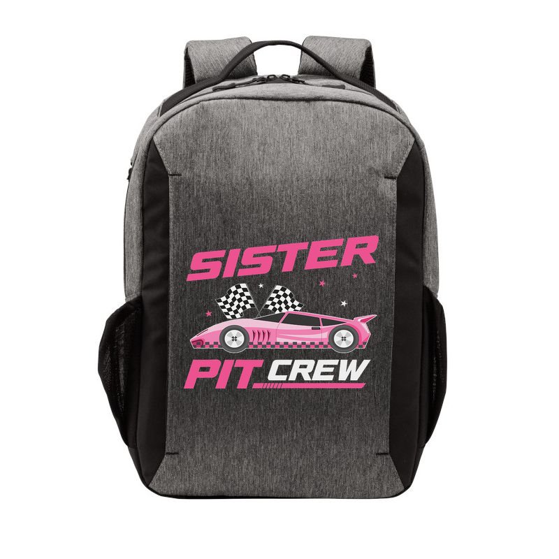 Girl Race Car Birthday Decorations Racing Sister Pit Crew Vector Backpack