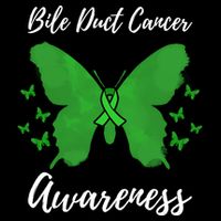 Green Ribbon Cholangiocarcinoma Bile Duct Cancer Awareness Meaningful Gift Impact Tech Backpack