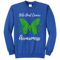 Green Ribbon Cholangiocarcinoma Bile Duct Cancer Awareness Meaningful Gift Sweatshirt