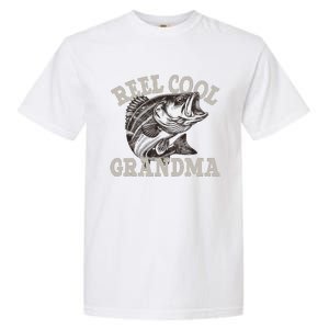 Grandma Reel Cool Funny Fishing Fish Bass Fly Fishing Garment-Dyed Heavyweight T-Shirt