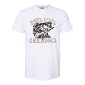 Grandma Reel Cool Funny Fishing Fish Bass Fly Fishing Softstyle CVC T-Shirt