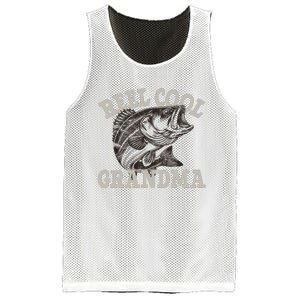 Grandma Reel Cool Funny Fishing Fish Bass Fly Fishing Mesh Reversible Basketball Jersey Tank