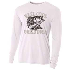 Grandma Reel Cool Funny Fishing Fish Bass Fly Fishing Cooling Performance Long Sleeve Crew