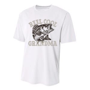 Grandma Reel Cool Funny Fishing Fish Bass Fly Fishing Performance Sprint T-Shirt