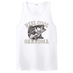 Grandma Reel Cool Funny Fishing Fish Bass Fly Fishing PosiCharge Competitor Tank